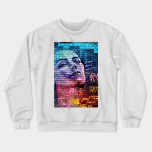 Street Art Graffiti Digbeth Birmingham UK Crewneck Sweatshirt